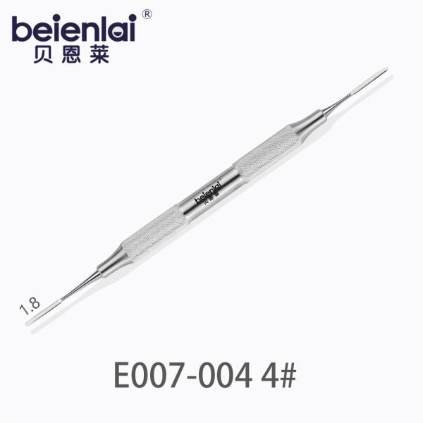 Benlai Gingival Separator E007-004 KXS 4#, Double End Straight Tip 1.8, φ9.5 Hollow Round Handle